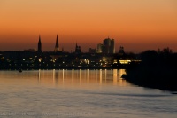Sonnenuntergang in Bonn